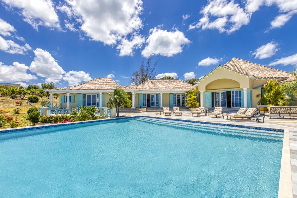A louer villa 4 chambre Terres Basses Saint Martin_ Piscine - 5